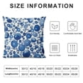 thumbnail image 5 of SHANXI Pillow Covers Blue Decor Throw Pillow Covers Pillow Covers Decor for Patio Funiture Garden Sofa Couch 22x22in, 5 of 5