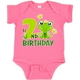 thumbnail image 3 of Inktastic 2nd Birthday Princess Frog Girls Baby Bodysuit, 3 of 5