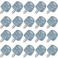 thumbnail image 1 of Lot De 20 Patins En Caoutchouc Pour Chaises Audio, Planches à Découper, Pieds En Caoutchouc à Visser (Avec Vis, Emballés) - Tampons En Caoutchouc (20), Blancs, 1 of 1