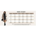 thumbnail image 7 of PUWEI Women's Casual Lapel Collar Wool Coat Single-Breasted Peacoat with Pockets, 7 of 7