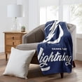 thumbnail image 2 of The Northwest Group  Tampa Bay Lightning 50" x 60" Signature Raschel Plush Throw Blanket, 2 of 2