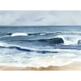 thumbnail image 2 of Barnes, Victoria 24x19 White Modern Wood Framed Museum Art Print Titled - Surf Spray I, 2 of 4
