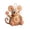 Diy Patchwork Mouse Kit#3, variant on Vintage Floral Patchwork Chick Diy Kit, Cottagecore Farmhouse Style Handmade Sewing Craft Kit, Diy Patchwork Animal Kit For Creating Retro Aesthetic Home Ornament Works