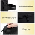 thumbnail image 6 of Travel Toiletry Bag, Small  Bag,  Water-Resistant Organizer for Men & Women, Ideal for Makeup, Shaving Kit, Gym Essentials & Travel Accessories (Black), 6 of 6