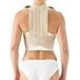 thumbnail image 3 of Neo-G Clavicle Brace - Back Support for Early Kyphosis, Rounded Shoulders, Pain Relief, Muscular Aches, Rehab - Fully Adjustable - Class 1 Medical Device - M - Tan, 3 of 4