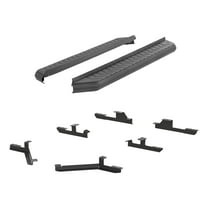 ARIES 2061022 AeroTread 5 x 73-Inch Black Stainless SUV Running Boards, Select Chevrolet Equinox, GMC Terrain