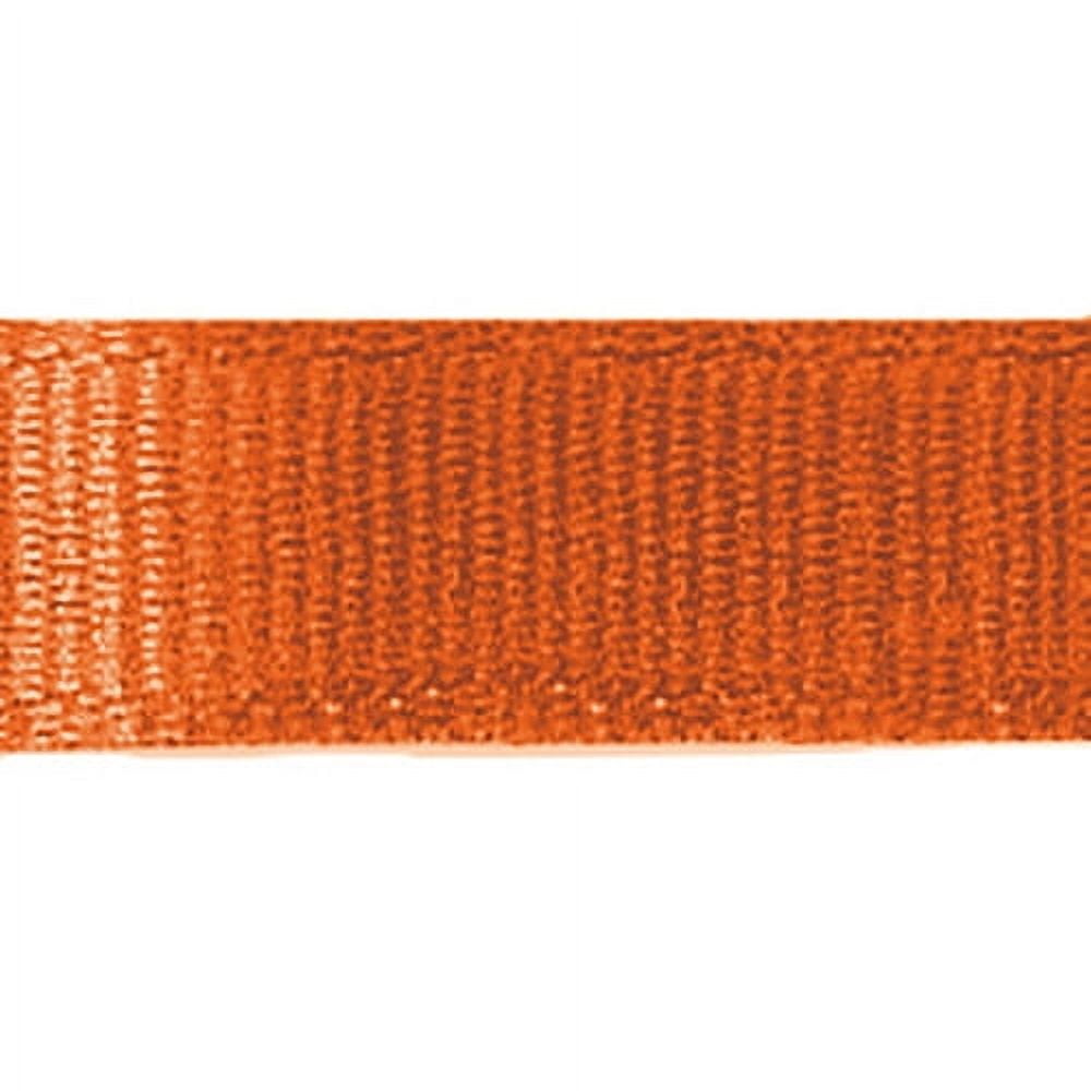 Offray Ribbon, Torrid Orange 3/8 inch Grosgrain Polyester Ribbon, 18 feet
