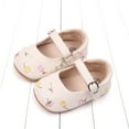 thumbnail image 2 of Youmylove Summer Children Toddler Shoes Girls Sports Shoes Flat Bottom Lightweight Round Toe Hook Loop Flower Pattern Child Simple Footwear, 2 of 8