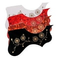 thumbnail image 4 of Mosiee 1 Pce Protection de Guitare Rouge Noir Blanc Autocollant Guitare Guitare Accessoire de Protection, 4 of 9