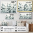 thumbnail image 5 of Designart "Tranquility of Grey and Green Bamboo I" Extra Large People Framed Wall Art - Global Green China Art Entryway Framed Wall Art, 5 of 7