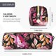 thumbnail image 3 of Disketp Rose Flowers Estuche de Lápices de Cuero con Cierre, Estuche Compacto para Papelería, Bolígrafos y Accesorios Pequeños, 3 of 7