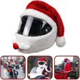 thumbnail image 1 of Santa Claus Helmet Cover  Motorcycle Helmet Protection Cover  Christmas Hat Funny Fluffy Full Face Helmet Cover Accessories  Fun Rides and Gifts for Motorcycle Lovers  Adult Unisex, 1 of 6