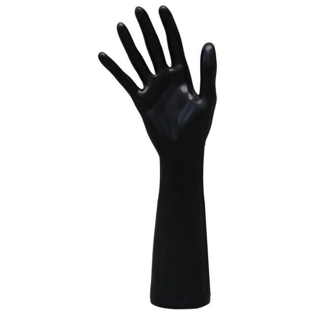 Xingzhi Mannequin Hand Jewelry Display Holder Support Hand Shop Chain for Model Black 25.5cm 1Set