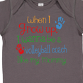 thumbnail image 4 of Inktastic Volleyball Coach Like Mommy Boys or Girls Baby Bodysuit, 4 of 5
