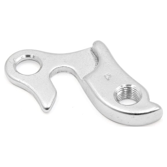 Unique Bargains Silver Tone Aluminum Alloy Bicycle Derailleur Hanger Tail Hook for Bike Frame
