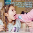 thumbnail image 1 of 4-Pack Silicone Tongue Cleaner Children's Tongue Brush Baby Portable Tongue Scraper (Random Color), 1 of 5