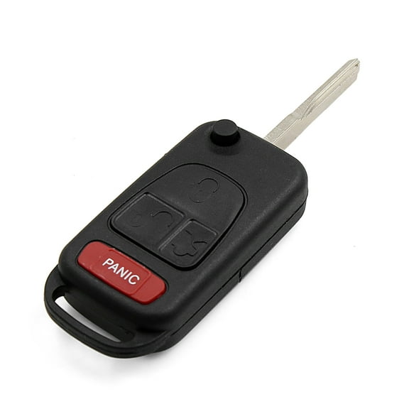 4 Buttons Flip Folding Key Remote Fob Case Replacement 2107601306 for Benz