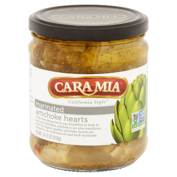 Cara Mia Marinated Artichoke Hearts California Style, 14.75 Oz