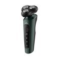 thumbnail image 1 of Guardurnaity Afeitadora eléctrica 9D, afeitadora multifuncional, afeitadora USB para coche, afeitadora recargable de lavado, recortadora de pelo de Juegos de afeitado Verde Estándar, 1 of 6