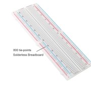 2PCS 830‑Point Solderless Breadboard Prototype PCB Board for Electronics Circuit