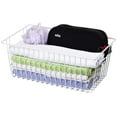 thumbnail image 6 of 14" Freezer Baskets Wire Storage Baskets for Organizing Pantry Organization Bins Cabinets - Metal Basket Kitchen, Laundry, Garage, Fridge, Bathroom Countertop Organizer, 6 of 7