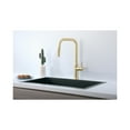 thumbnail image 3 of Elegant Lighting Noor Single Handle Pull Down Sprayer Kitchen Faucet In Brushed Gold, 3 of 6