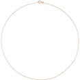 thumbnail image 2 of Auriga Fine Jewelry 14k Rose Gold .55 mm Box Chain Necklace for Women 20", 2 of 3