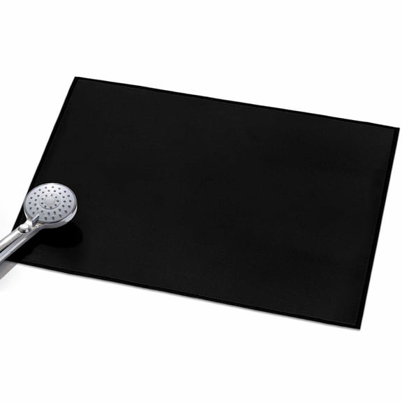 2x3 Washable Area Rugs,Black Solid Color Non-Slip Ultra Soft Rug Large Indoor Carpet,Black Floor Rugs for Home Living Room Bedroom Dining Room Office