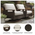 thumbnail image 3 of Signature Design by Ashley Transitional Wicker-Rattan Patio Chair in Mahogany, 3 of 4