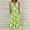 *D-Multicolor, variant on ClodeEU Women's Print Sleeveless V Neck Dress ,Casual Summer Midi Dress A-Multicolor,Womens Plus L