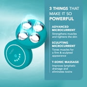 FOREO Bear 2 Body Microcurrent Massager – Body Sculpting & Cellulite Treatment Device - Evergreen