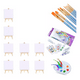 thumbnail image 1 of Mini Lienzo Para Pintar Con Pinturas Y Pinceles 31 Pz blanco, 1 of 5