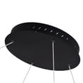 thumbnail image 4 of VONN Tania 72" Adjustable ETL Certified Integrated LED Chandelier in Black, 4 of 13