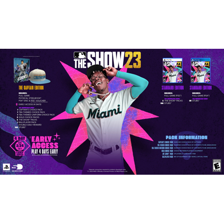 UPC: 0711719562924 | MLB The Show 23: The Captain Edition – PlayStation4 with PS5