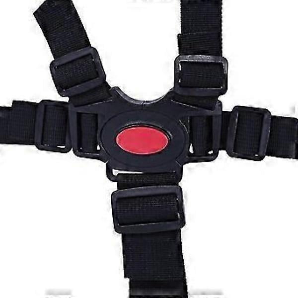 Kids Baby Belt Stroller Pram Child High Chair Buggy Harness Universal 5-Point Harness Stroller Strap Safety Belt