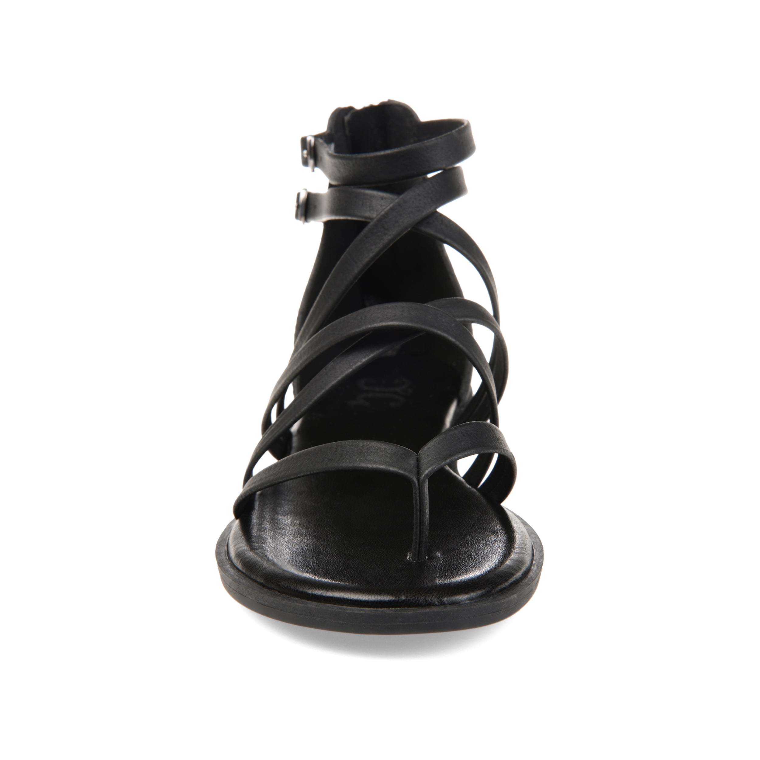 Journee Womens Zailie Gladiator Flat Sandals, Widths Available