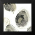 thumbnail image 2 of Vess, June Erica 15x15 Black Modern Framed Museum Art Print Titled - Water Stones III, 2 of 5