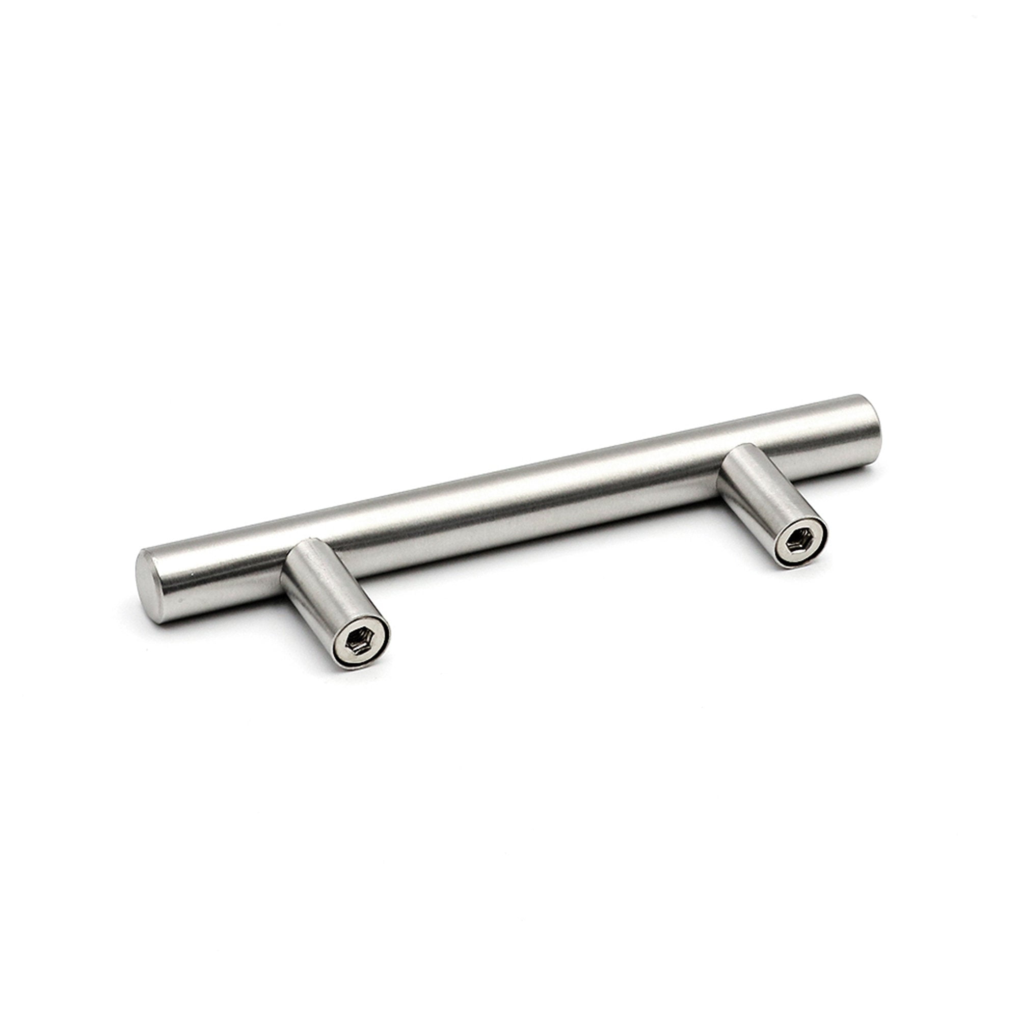 Fitviso 10 Pack 3.25 inch Center to Center Brushed Nickel Cabinet Handles