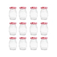 thumbnail image 1 of 12 Frascos De Vidrio Con Tapa Conserva Barrilito 100 Ml, 1 of 3