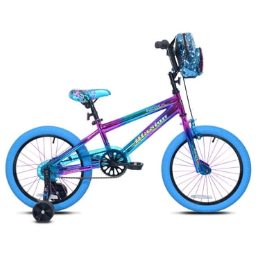 18" Kent Illusion Child Bicycle, 18" Wheels, Child Ages 6-12 Years, Blue/Purple