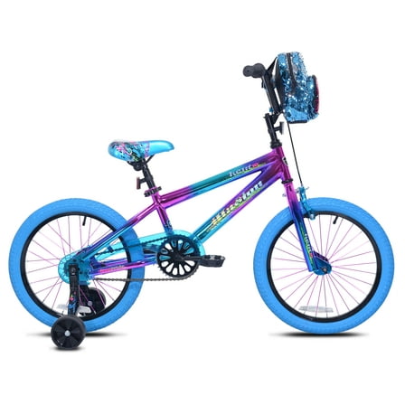 18" Kent Illusion Child Bicycle, 18" Wheels, Child Ages 6-12 Years, Blue/Purple