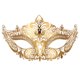 thumbnail image 2 of Máscara de Cosplay, máscara de Mardi Gras, máscara de ojos, accesorios de disfraz, máscara de media cara para carnaval de disfraces de club oro Fernando Antifaz de mascarada, 2 of 8