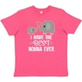 thumbnail image 3 of Inktastic Best Nonna Ever Grandchild Gift Youth T-Shirt, 3 of 5