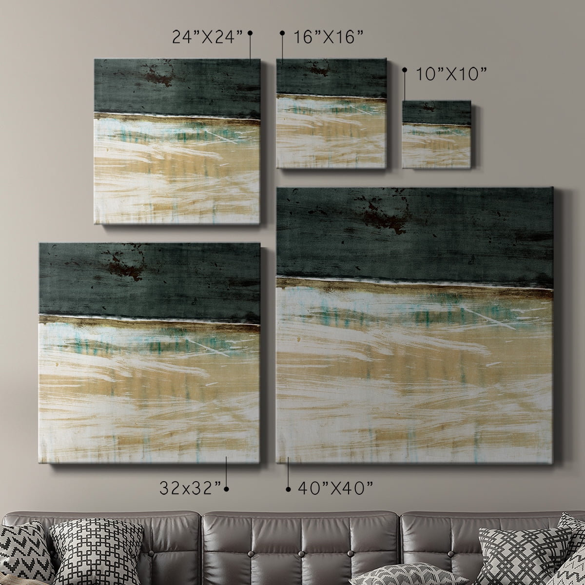 Wexford Home Late Summer Blooms II-Premium Gallery Wrapped Canvas, 16" x 16" - Ready to Hang