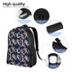 thumbnail image 5 of Easygdp Astronauts in sport Mochila Versátil y Elegante: Comodidad, Almacenaje y Durabilidad para la Universidad, Trabajo, Viajes y Uso Diario, 5 of 8