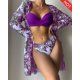 thumbnail image 1 of Conjunto de Bikini de cintura baja con giro Floral para mujer Tan Jianjun  unisex, 1 of 2
