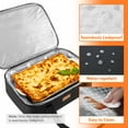 thumbnail image 4 of Leaglojoy Insulated Casserole Carrier for Hot or Cold Food, Casserole Dish Carrying Case, Lasagna Holder for Potluck Parties/Picnic/Cookouts, Fits 9"x13" Baking Dish, Black, 4 of 8