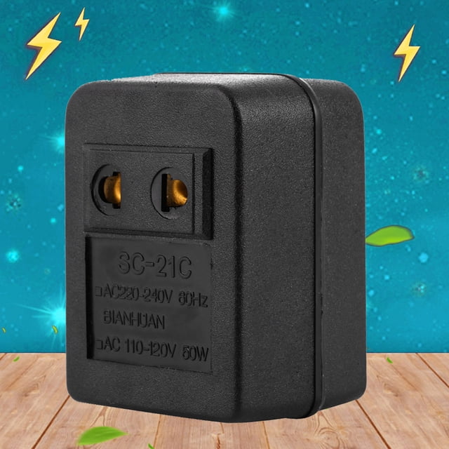 Nuevo voltaje de 220 V a 110 V de alimentación de CA de EE. UU. de 50 W para adaptador convertidor de viaje