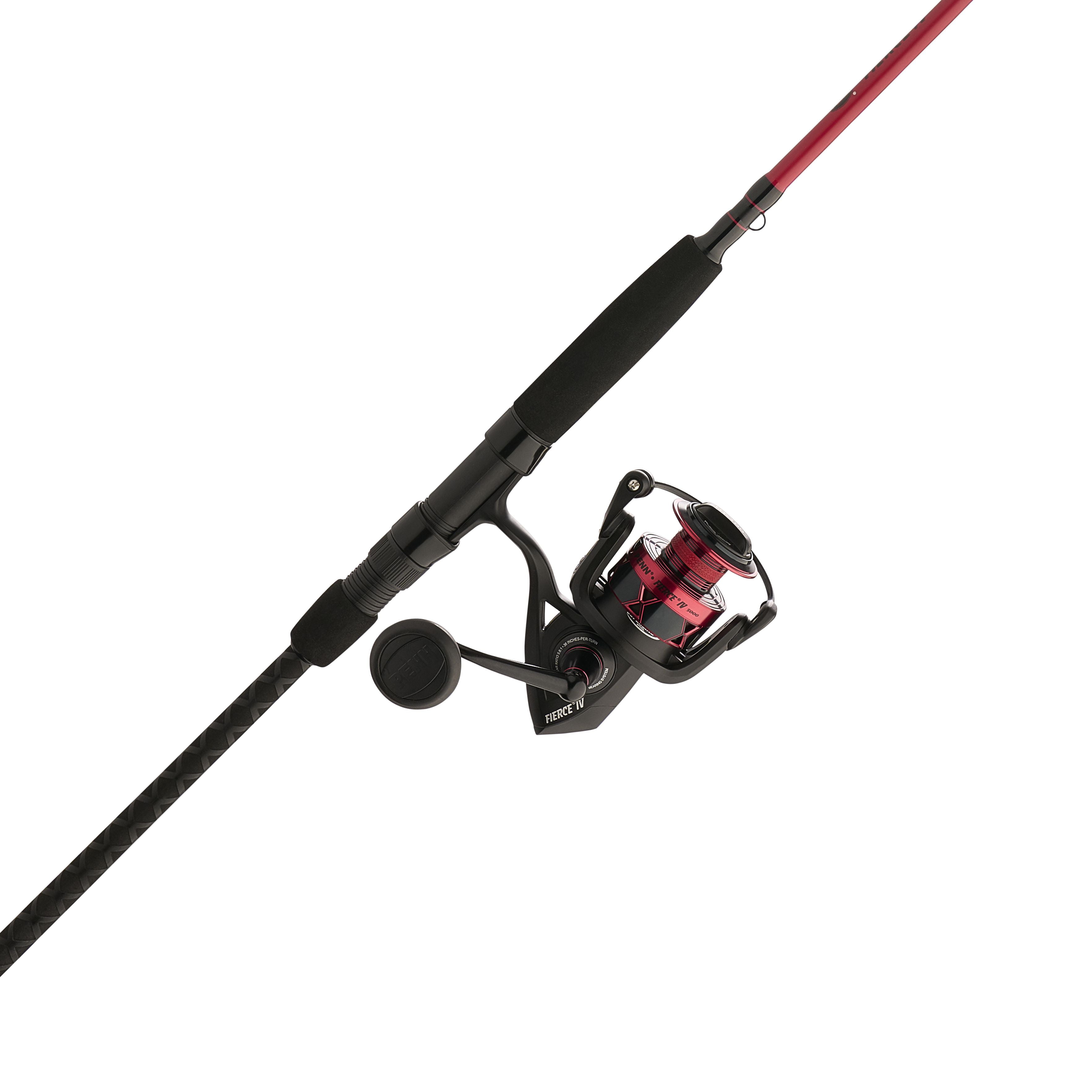 heavy duty fishing rods and reels