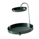 thumbnail image 5 of Estante de almacenamiento de 2 niveles, organizador de cocina con rotación de 360 ​​grados, para baño Verde, 5 of 9